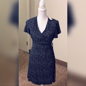 Francesca’s Wrap Midi Dress